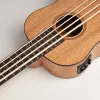 Укулеле бас со звукоснимателем, с чехлом, цвет натуральный, Cascha, HH-2175
