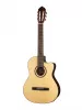 Classic Series Классическая гитара со звукоснимателем, с вырезом, Cort, AC160CFTL-NAT