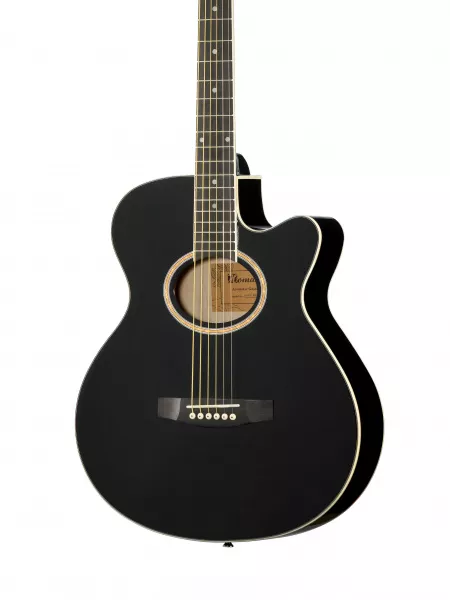 Фольковая гитара с вырезом HOMAGE, LF-401C-B  рис.2 