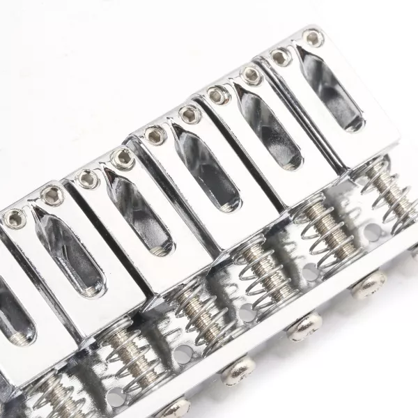 Бридж для электрогитары Telecaster, хром, Musiclily, MX0823CR  рис.2 