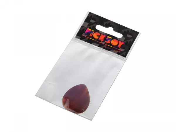 Exotic Stone Медиатор, камень, коричневый, Pickboy, GP-ST-4/BR  рис.2 