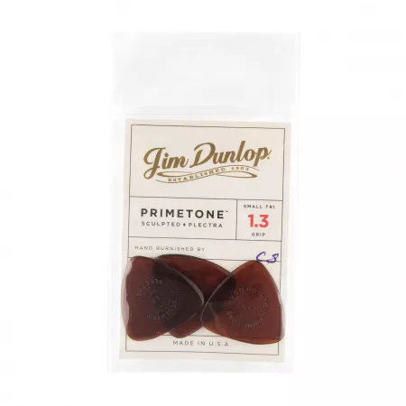 Primetone Медиаторы 3шт, толщина 1,3мм, маленький треугольник, Dunlop, 516P1.3