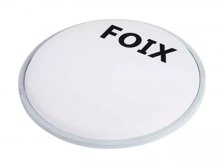Пластик для малого и том барабана 6", белый, с покрытием, Foix, FDH-25WC-06