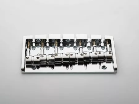 Бридж (струнодержатель) для 6-струнной бас-гитары, хром, Gotoh, 404SJ-6-C