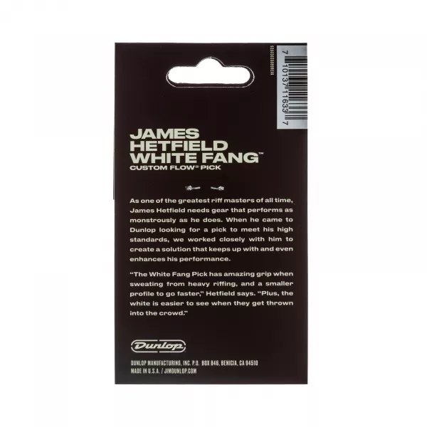 White Fang Медиаторы 6шт, толщина 1.14мм, Dunlop, PH122P1.14  рис.2 