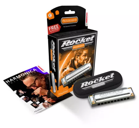 M2013026x Rocket Db-major Губная гармошка диатоническая Hohner