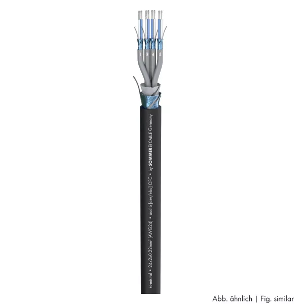 SC-Mistral MCF08 FRNC Кабель мультикорный, 100м, Sommer Cable, 100-0101-08F  рис.2 