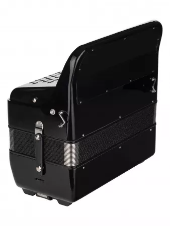 Кнопочный аккордеон 72/120/5+3, черный, Gelander, GH5120H-3-BLACK