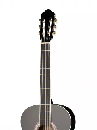 Классическая гитара 39", чёрная, HOMAGE, LC-3900-BK