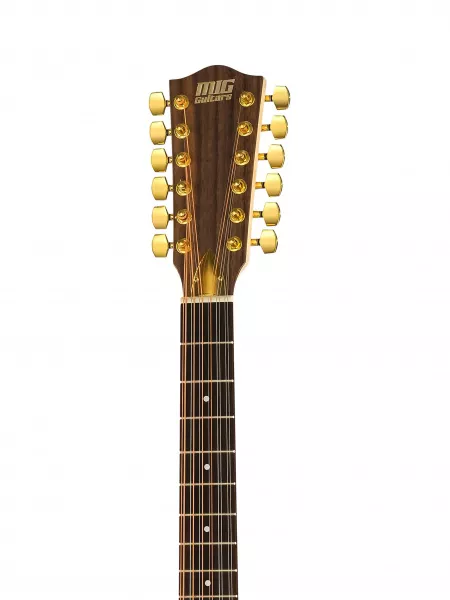 SG2 Сайлент-гитара 12-струнная, орех, MIG Guitars, SG2WA23  рис.2 