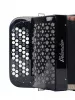 Кнопочный аккордеон 62/72, черный, Gelander, GH5072H-BLACK