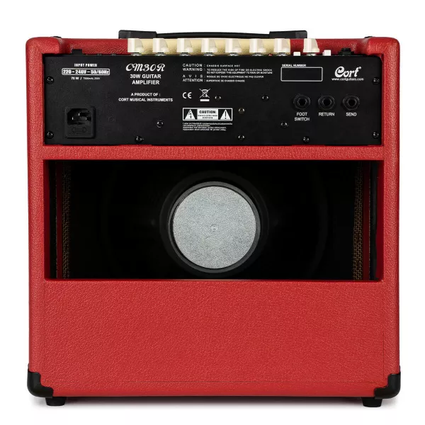 CM Series Гитарный комбоусилитель, красный, 30Вт, Cort, CM30R-EU-DR  рис.2 