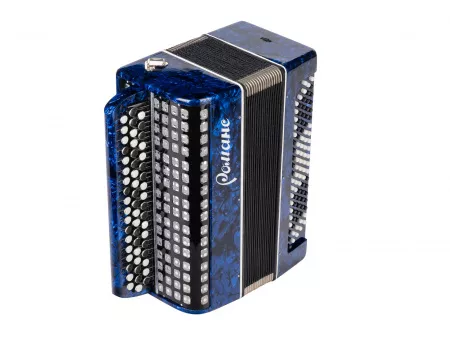 Баян "Романс" 55х100-II, синий, Шуйская гармонь, B9-BL