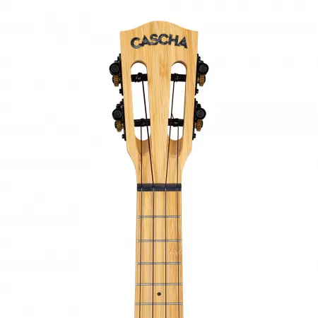 Bamboo Series Укулеле концертный со звукоснимателем, с чехлом, цвет натуральный, Cascha, HH-2313E