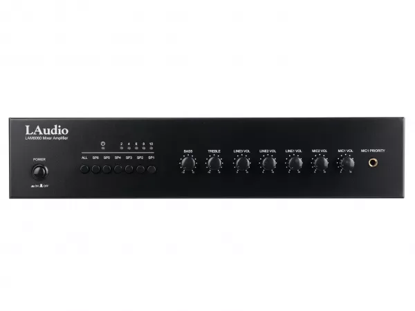 Усилитель мощности трансляционный, 60Вт, LAudio, LAM6060  рис.2 