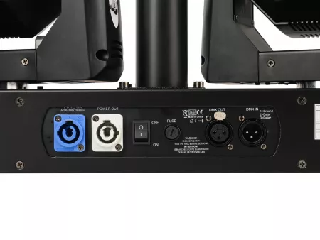 Вращающаяся голова Beam, сдвоенная, LED, 2х75Вт, LFocus, BR-74B-2