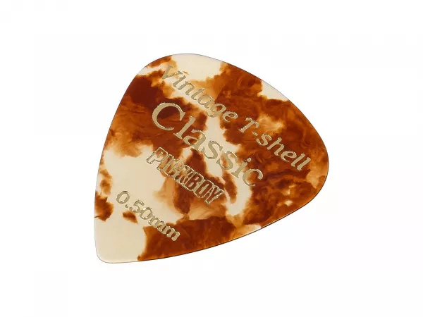 Celluloid Vintage Classic T-Shell Медиаторы 50шт, толщина 0.50мм, Pickboy, GP-55/05  рис.2 