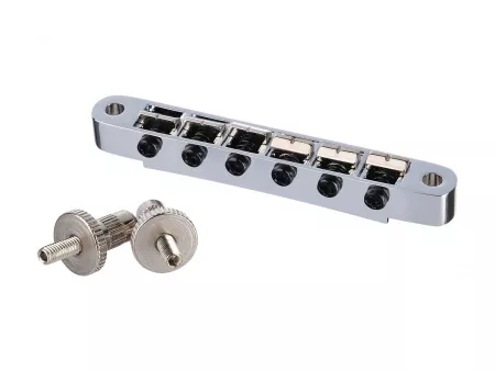 M Series Бридж Tune-O-Matic, хром, Wilkinson, WOGB1-CR