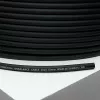 124BLK-100m Кабель инструментальный, 2,4мм, d6, 100м, SHNOOR