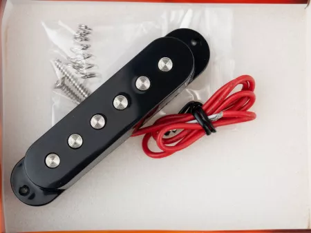 Звукосниматель магнитный, сингл, нековый, черный, Belcat, BS-06Neck-BK