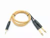 Кабель аудио 3.5-2х6.3мм, 1.25м, в оплетке, ZZcable, G46-3,5-2J-0125-Z