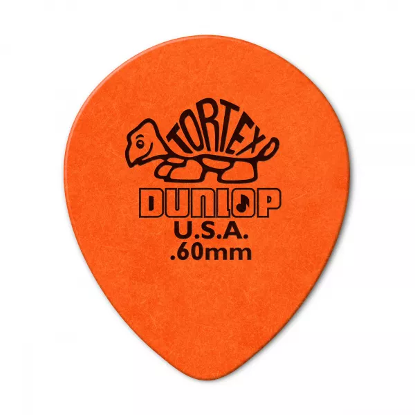 Tortex Teardrop Медиаторы 72шт, капля, толщина 0,60мм, Dunlop, 413R.60  рис.2 