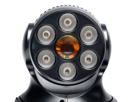 Моторизированная световая "мини-голова", RGBW, LED 6х8Вт, 20Вт пятно (2 коробки), Big Dipper, LM20SW