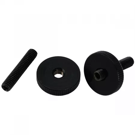 Опоры бриджа Tune-O-Matic ABR-1, 2шт, черные, Musiclily, MX2210BK