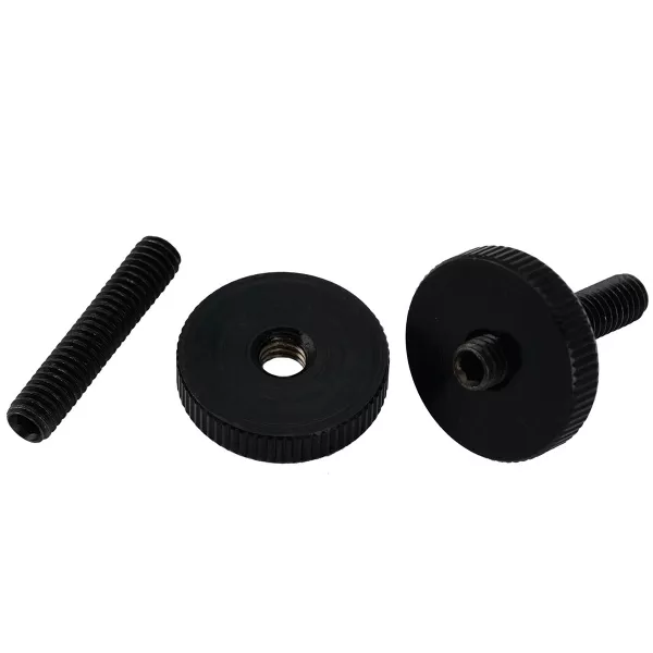 Опоры бриджа Tune-O-Matic ABR-1, 2шт, черные, Musiclily, MX2210BK  рис.2 