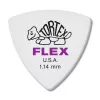 Tortex Flex Медиаторы, 6шт, толщина 1,14мм, треугольные, Dunlop, 456P1.14