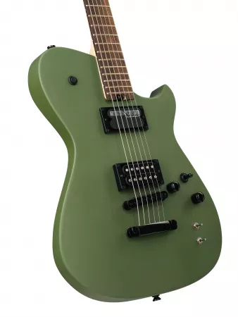 META Series Электрогитара, зеленая, Cort, MBM-2H-B-SUS-SOG