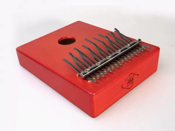 Калимба каримба 17, Saregama, большая, красная, Kalimba LAB, KL-A-K17BSPM-R  рис.2 
