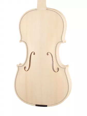 Заготовка скрипки с накладкой 4/4, Gliga, P-V044-WH