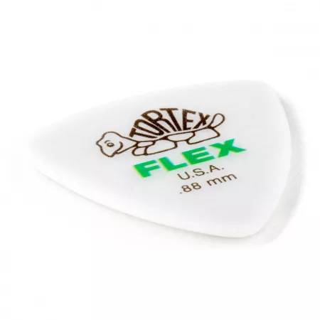Tortex Flex Медиаторы, 6шт, толщина 0,88мм, треугольные, Dunlop, 456P.88