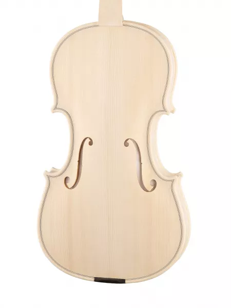 Заготовка скрипки с накладкой 4/4, Gliga, P-V044-WH  рис.2 