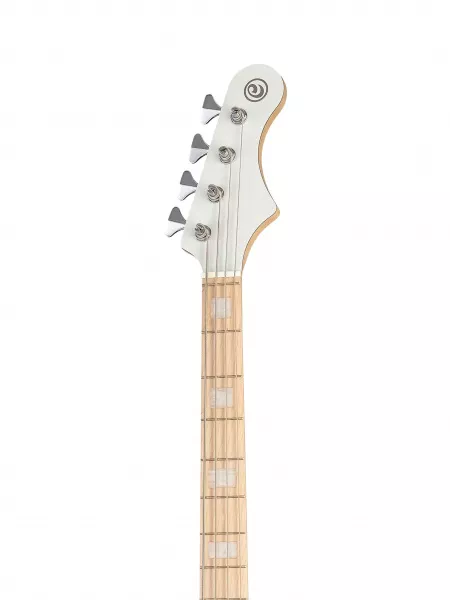 Elrick NJS Series Бас-гитара, белая, с чехлом, Cort, NJS4-WHT  рис.2 
