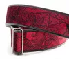 Talisman Paisley Velvet Red Ремень для гитары, синтетика, красный, RightOn Straps, 8419612001138
