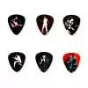Elvis Presley '68 Медиаторы 6шт, средние, в коробочке, Dunlop, EPPT02