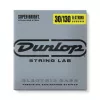 Super Bright Комплект струн для 6-струнной бас-гитары, нерж.сталь, Medium, 30-130, Dunlop, DBSBS30130