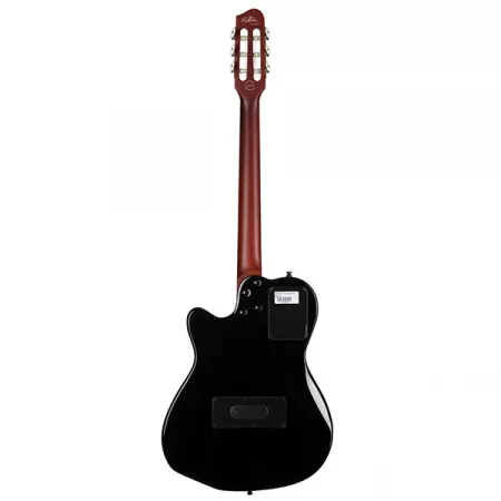 032181 ACS SLIM Nylon Black HG Электро-акустическая гитара, Godin