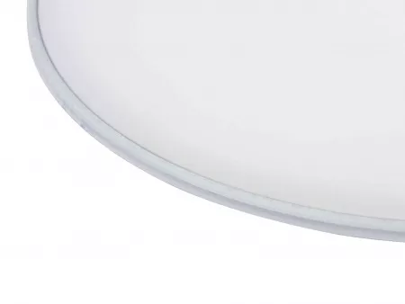 Пластик для малого и том барабана 18", белый, с покрытием, Foix, FDH-25WC-18