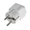 Сетевой переходник универсальный, белый, GoPower, 00-00025058