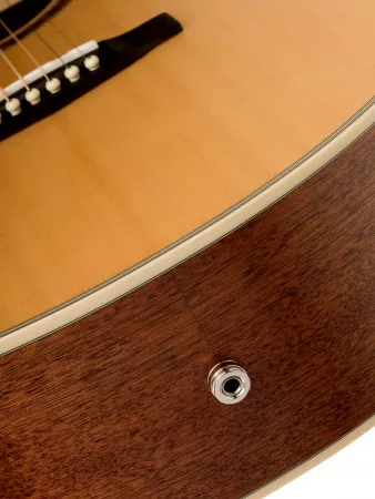 NDX Series Электро-акустическая баритон гитара, с вырезом, Cort, NDX-Baritone-NS