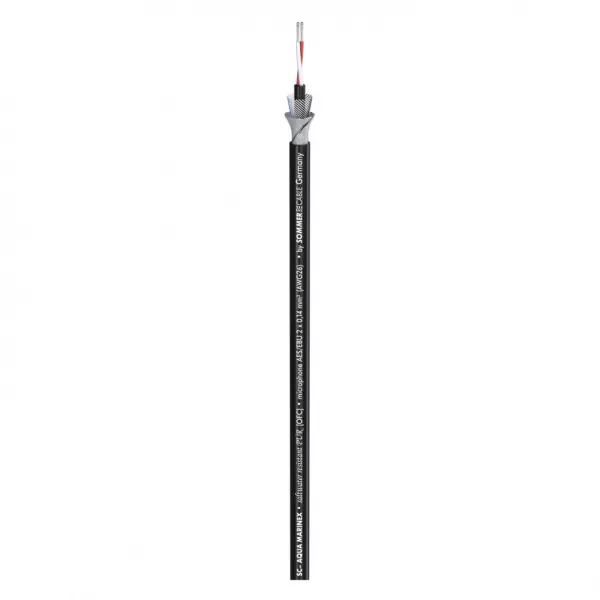 SC-Aqua Marinex Mikro 14 BLK Кабель микрофонный, 100м, Sommer Cable, 200-0141AQ  рис.2 