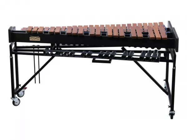 Ксилофон "Концертный", 3,5 октавы, со стойкой, сукупира, черный, (2 кор), Sinkopa, SCX35R-SB  рис.2 