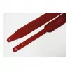 Leather Ремень для гитары, кожаный, цвет гранат, Fidel, FL50030L