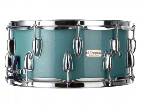 Малый барабан, сине-зеленый,14x6,5" LDrums, LD6411SN