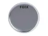 Пластик для малого и том барабана 10", серебристый, Foix, FDH-188SR-10