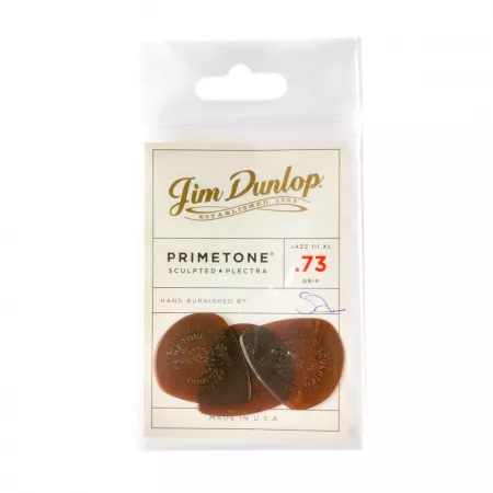 Primetone Jazz III XL Медиаторы 3шт, толщина 0,73мм, Dunlop, 520P.73