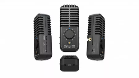 Микрофон USB и аудиоинтерфейс, IK Multimedia, iRig-Stream-Mic-USB